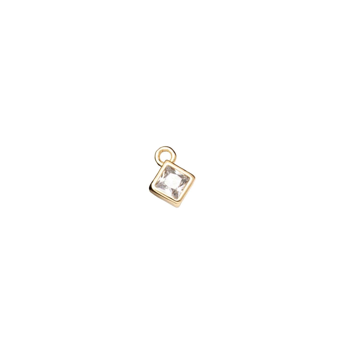 diamond shaped cubic charm (mini)
