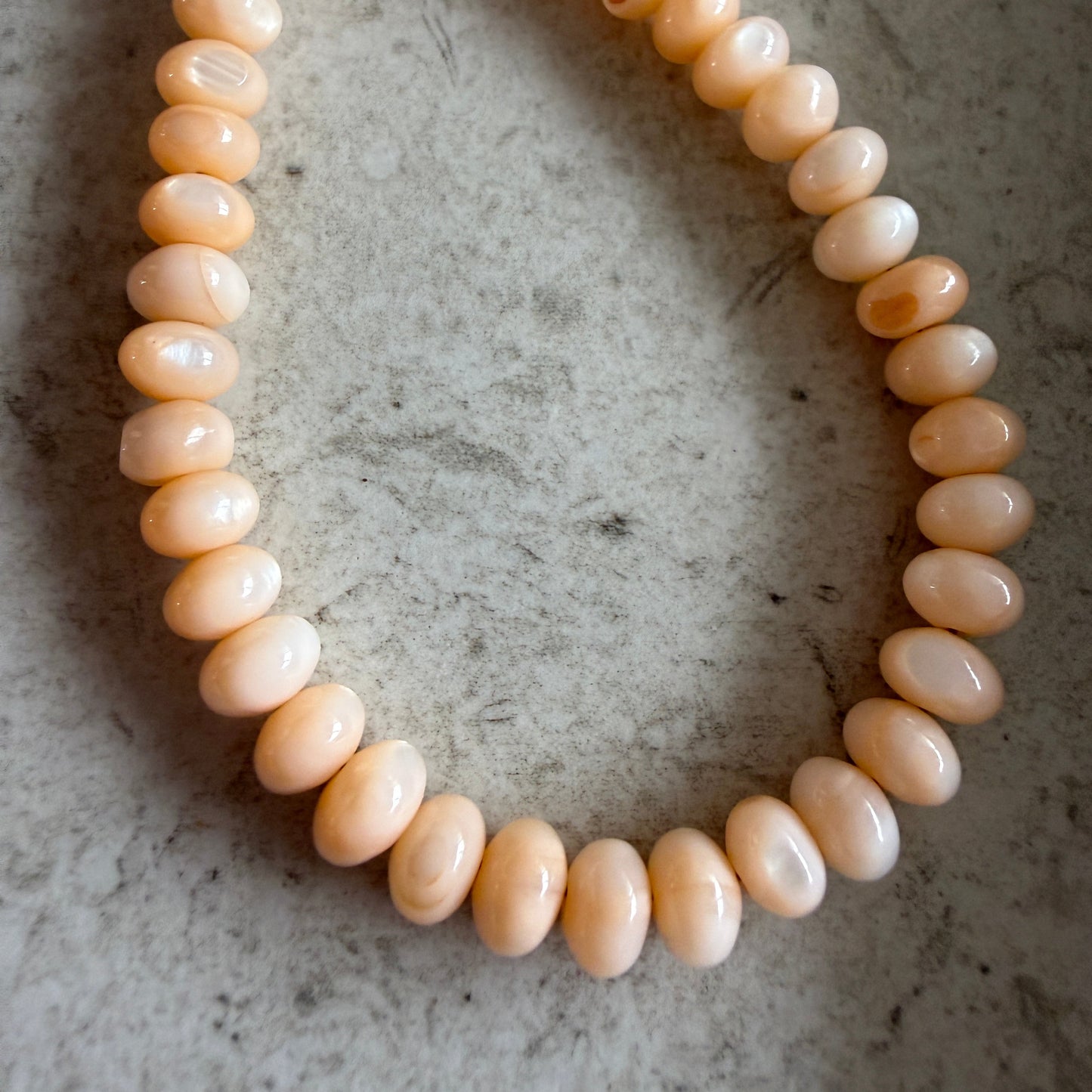 poolside beaded bracelet (golden hour)