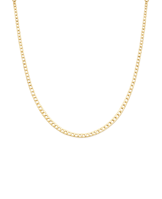 custom charm necklace   - gold necklace chain E