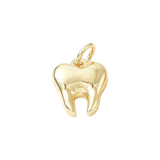 tooth charm gold