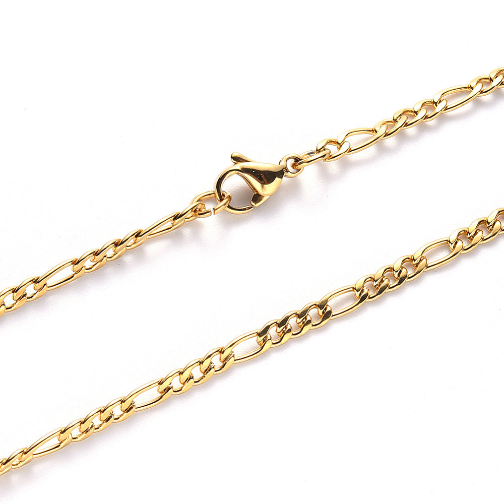 gold figaro chain