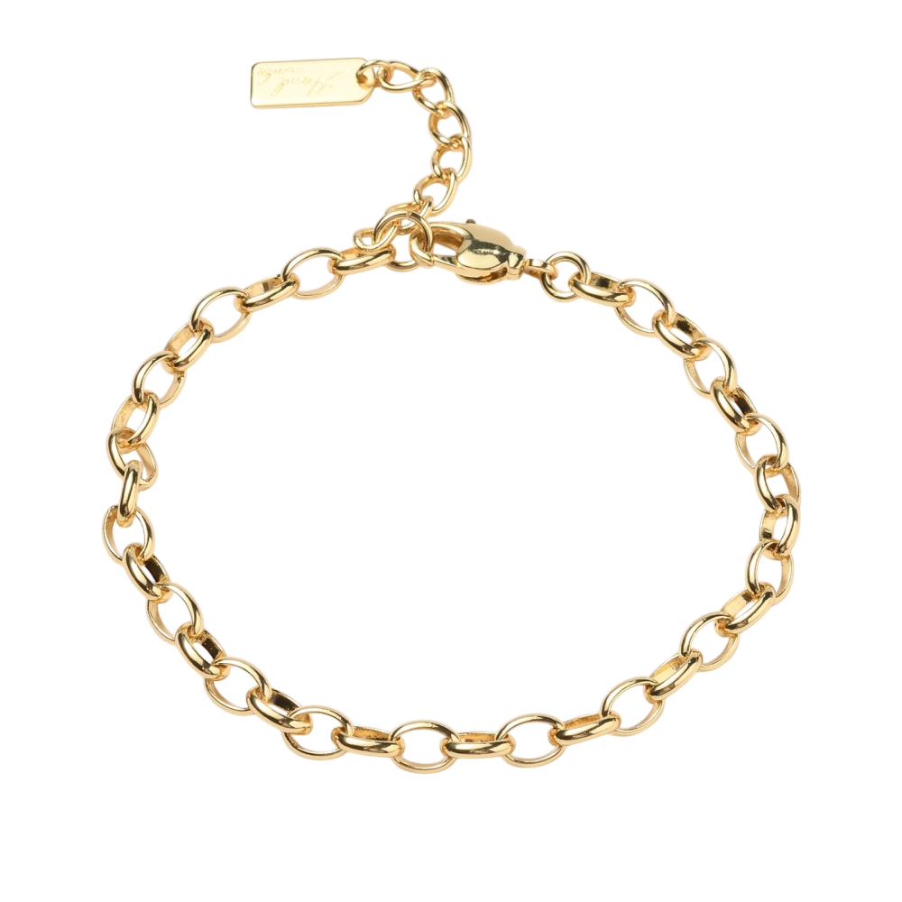 custom charm bracelet - gold bracelet chain D