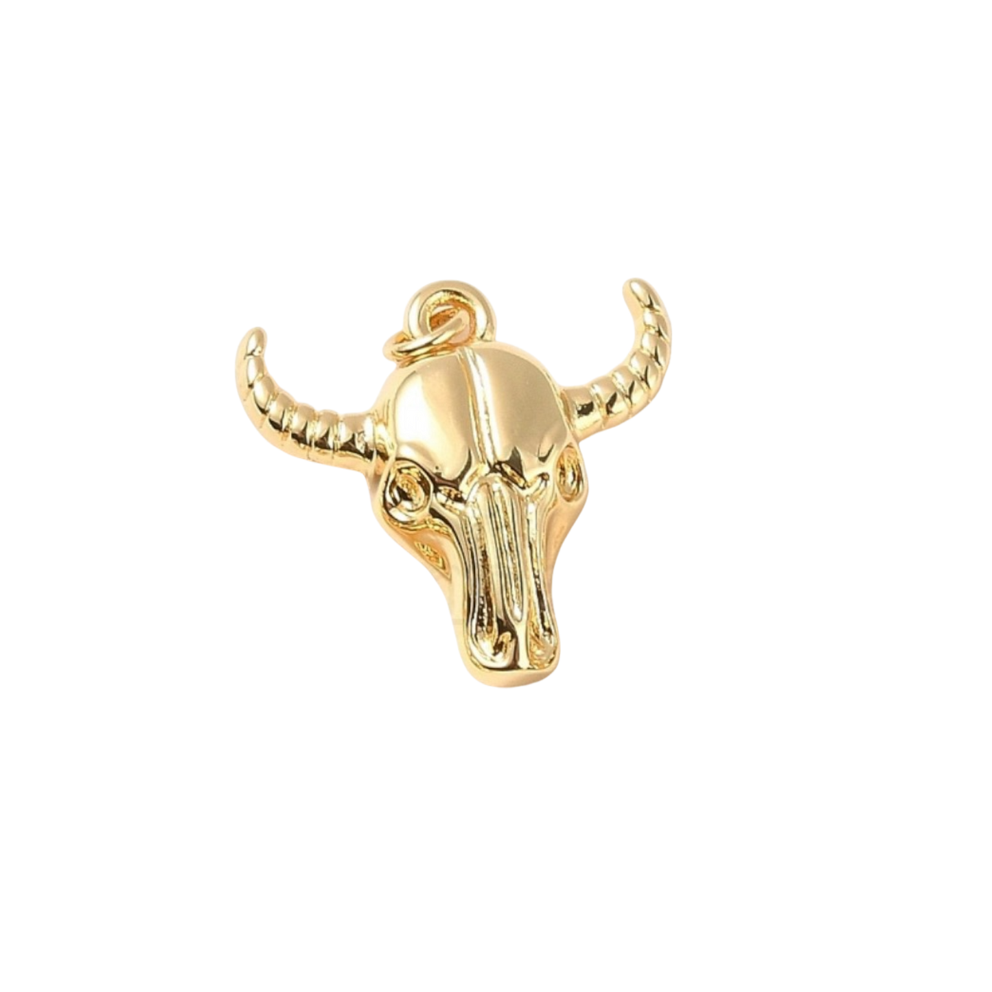 longhorn charm gold