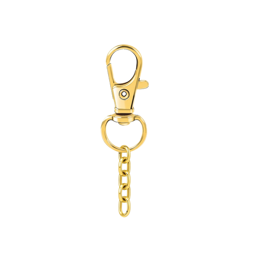 gold keychain (bag chain style)