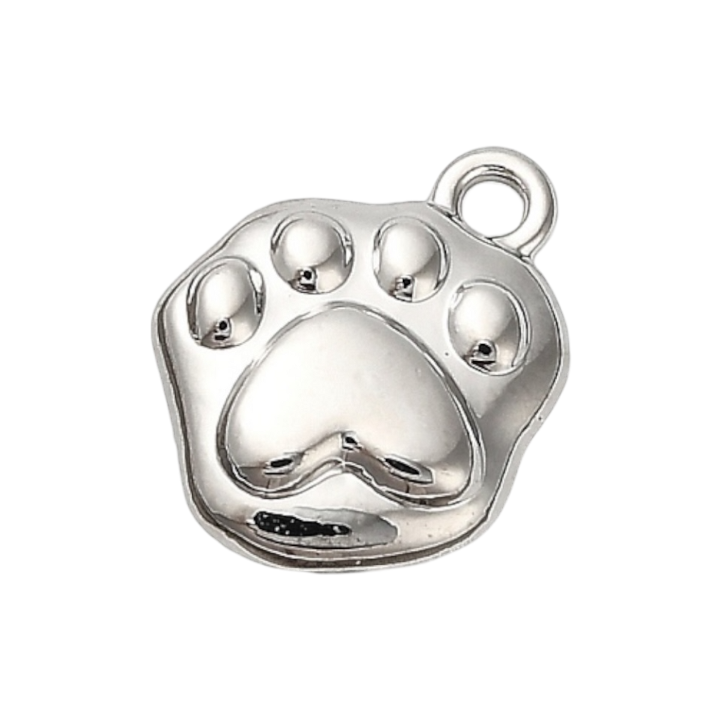 silver paw charm