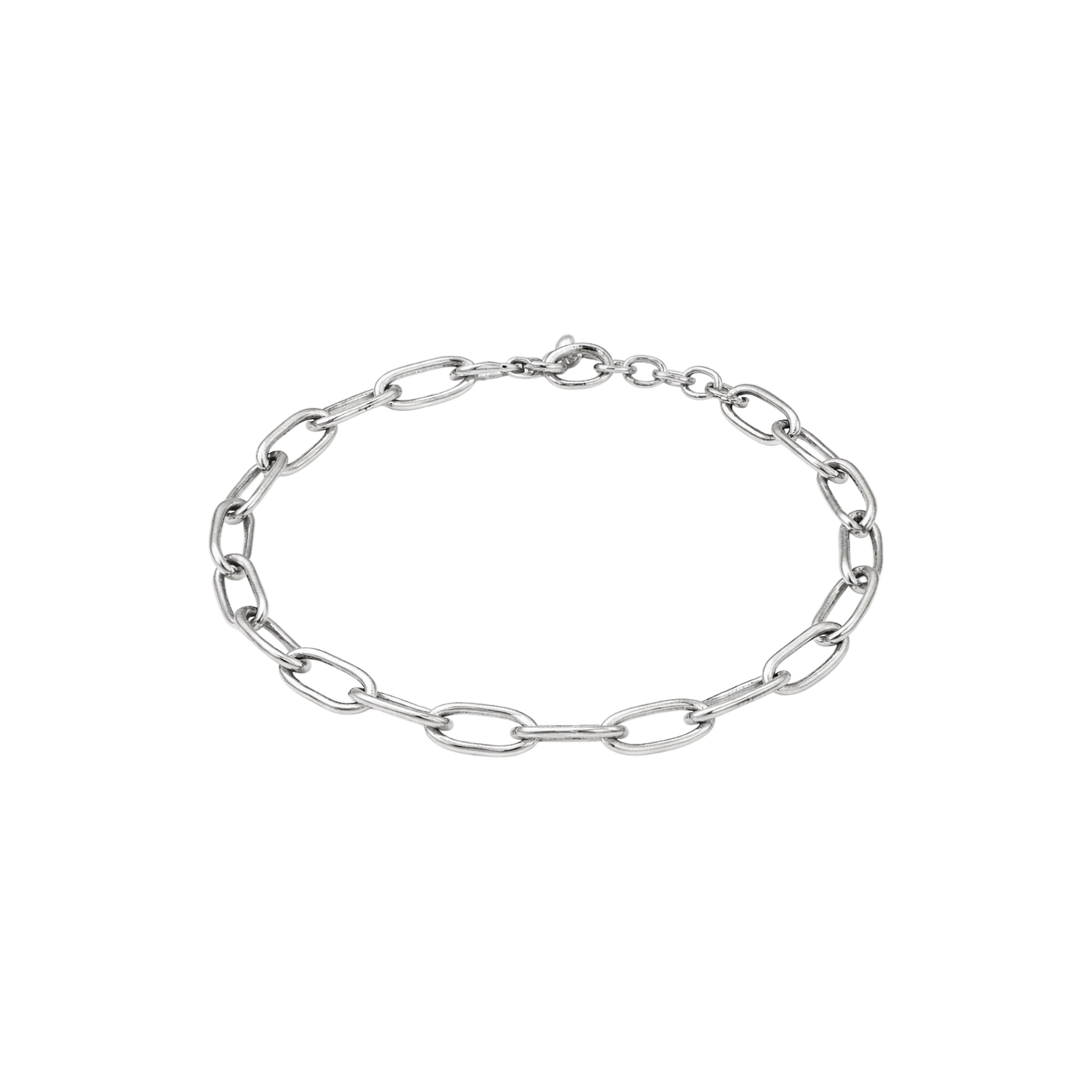 silver bracelet chain A