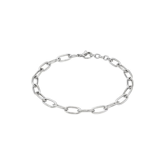 silver bracelet chain A