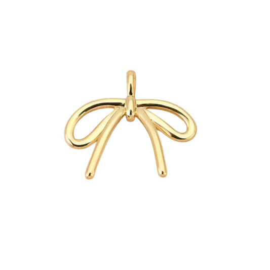 gold bow charm (6)
