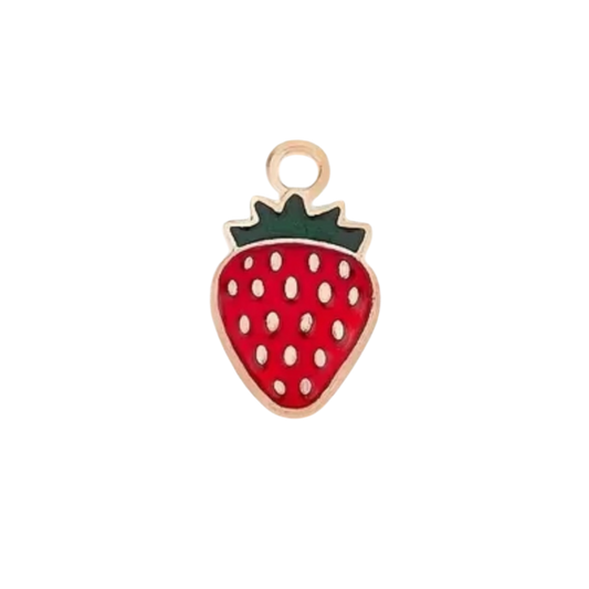 red strawberry charm