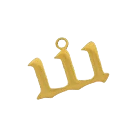 angel number charm (111)