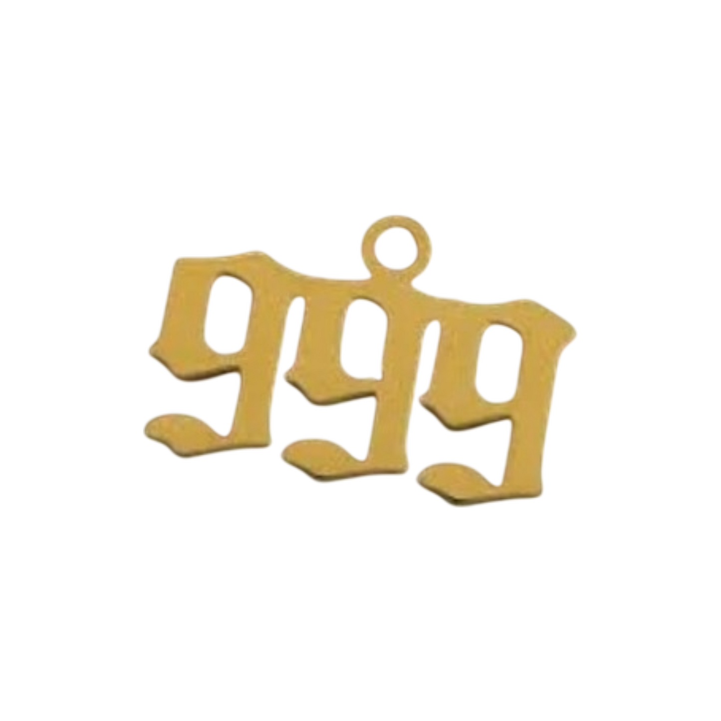 angel number charm (999)
