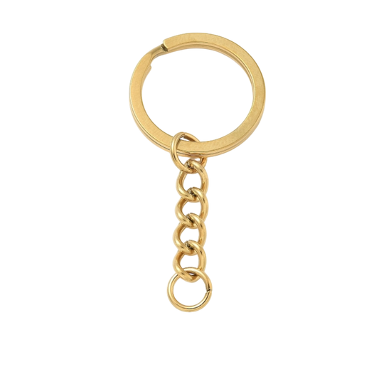 gold keychain