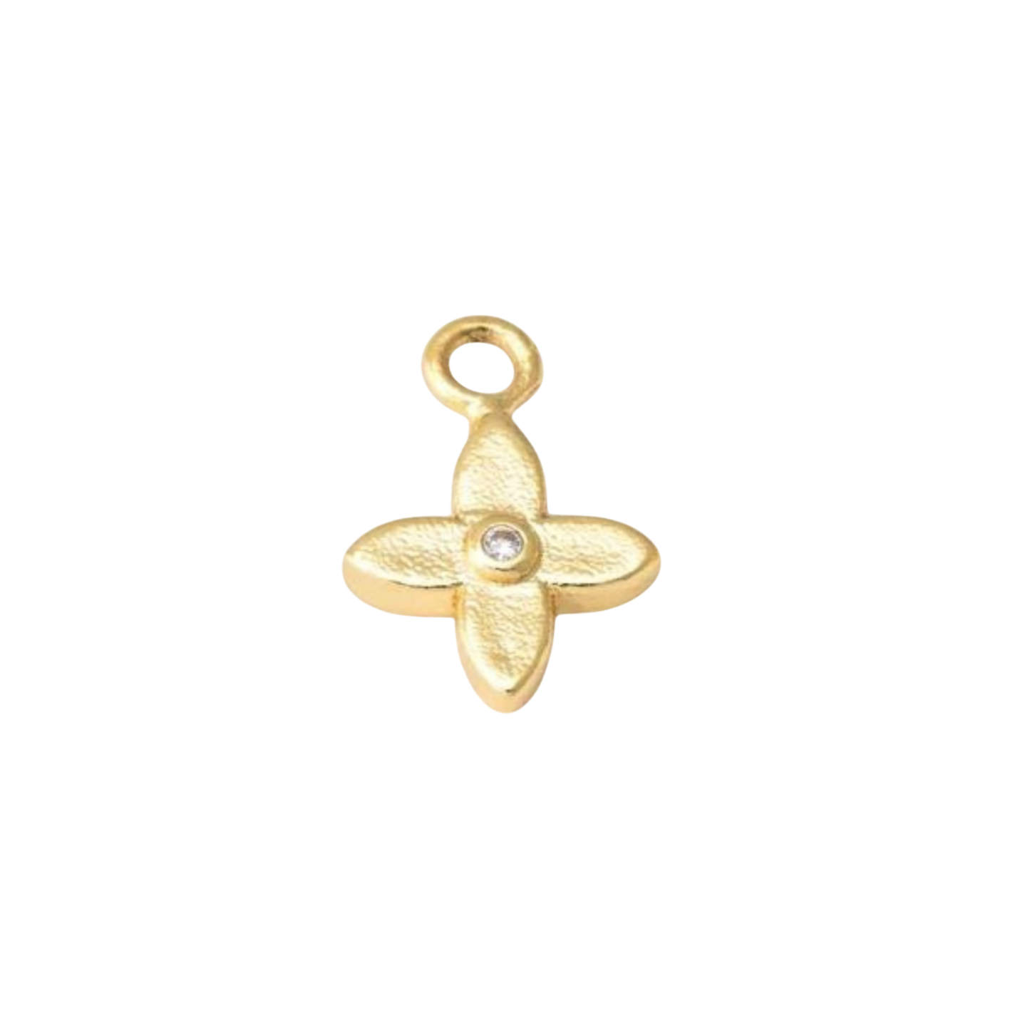 gold clover charm