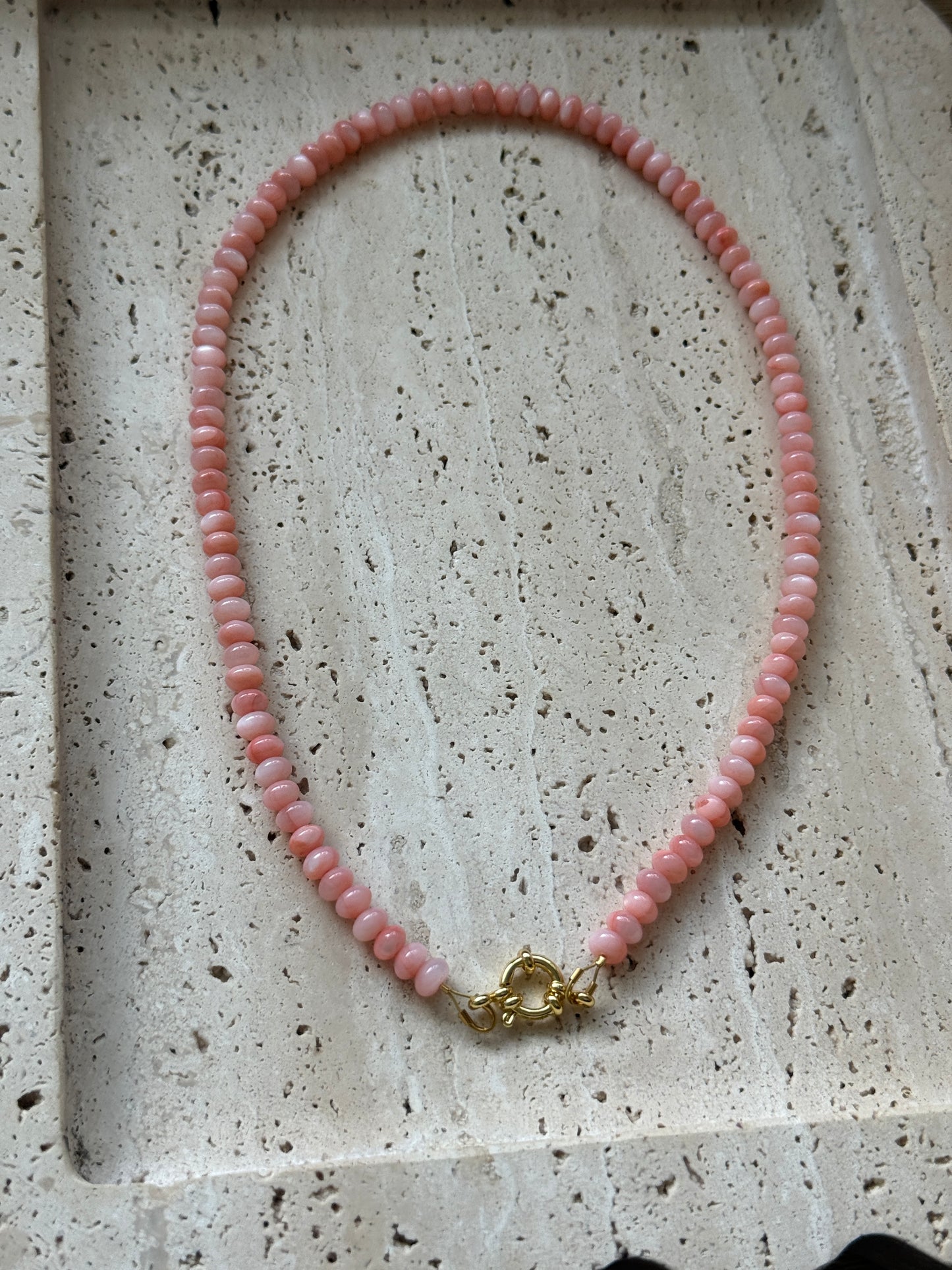 poolside beaded necklace (paloma spritz)