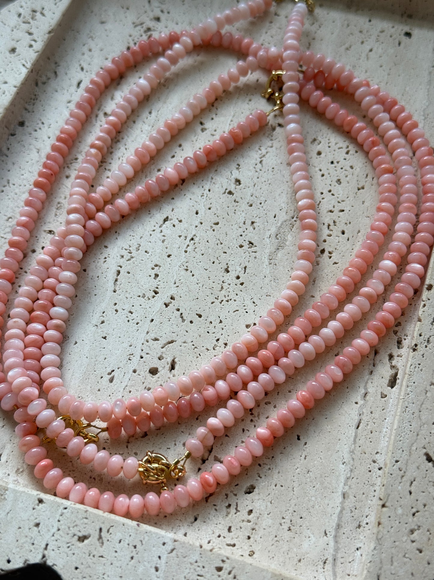 poolside beaded necklace (paloma spritz)
