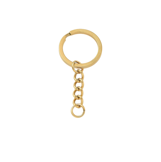 gold keychain