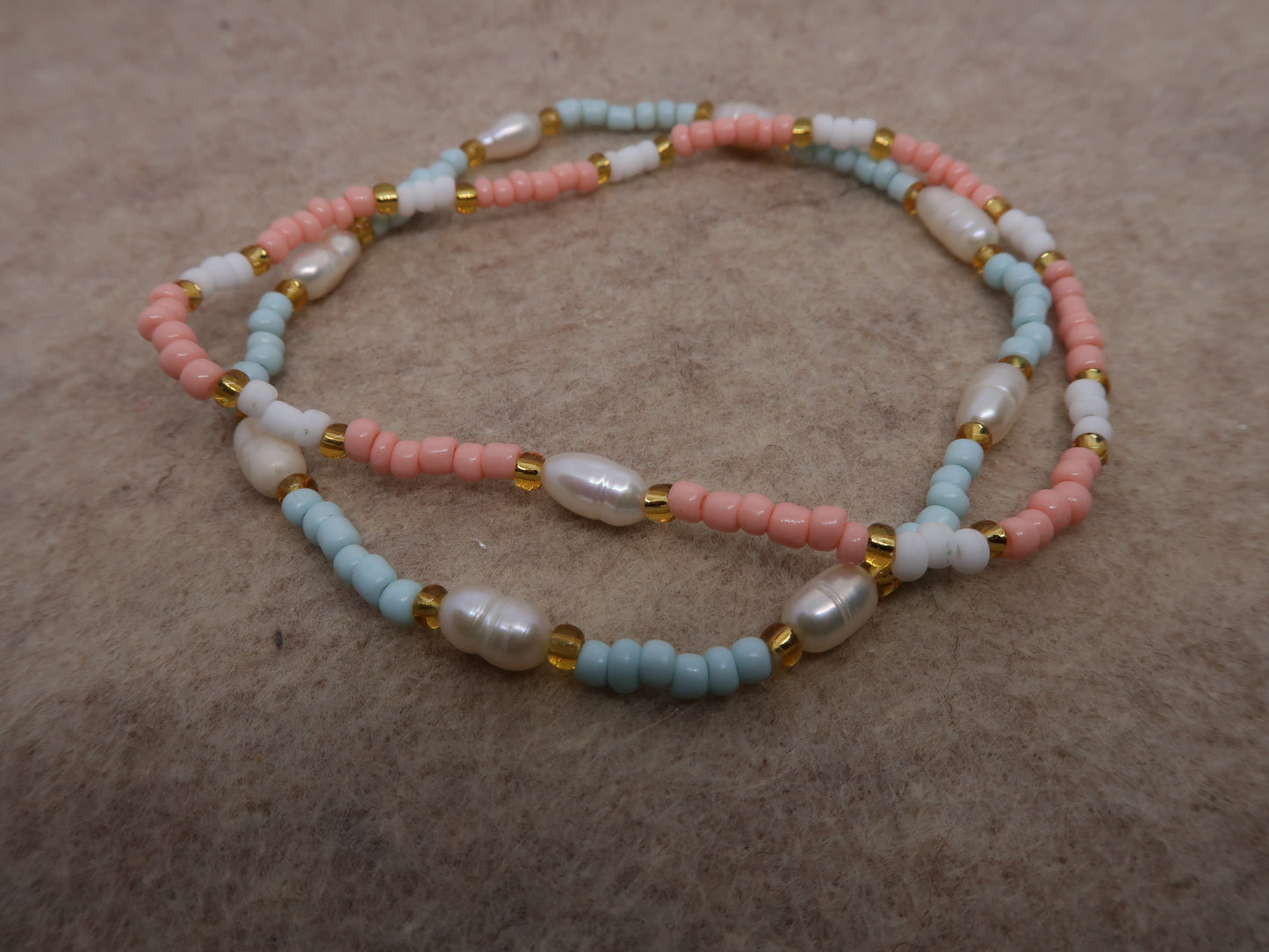 barcelona anklet in blue