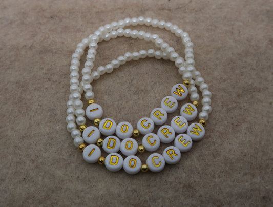 the bridal party beaded bracelet set