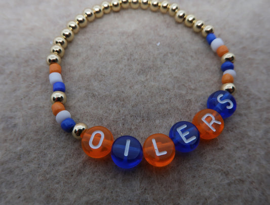 the NHL friendship bracelet in gold