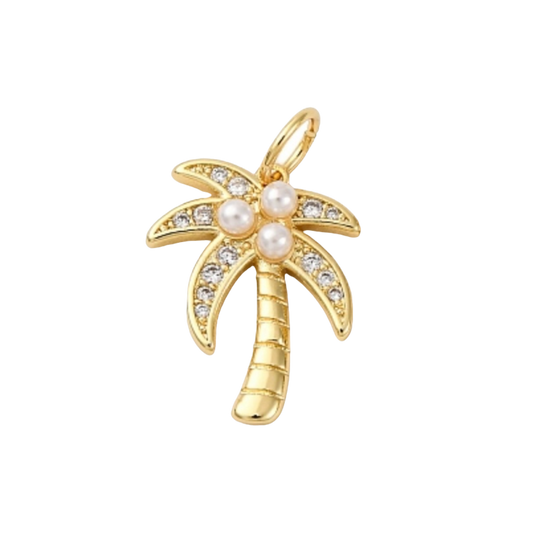 coconut tree charm