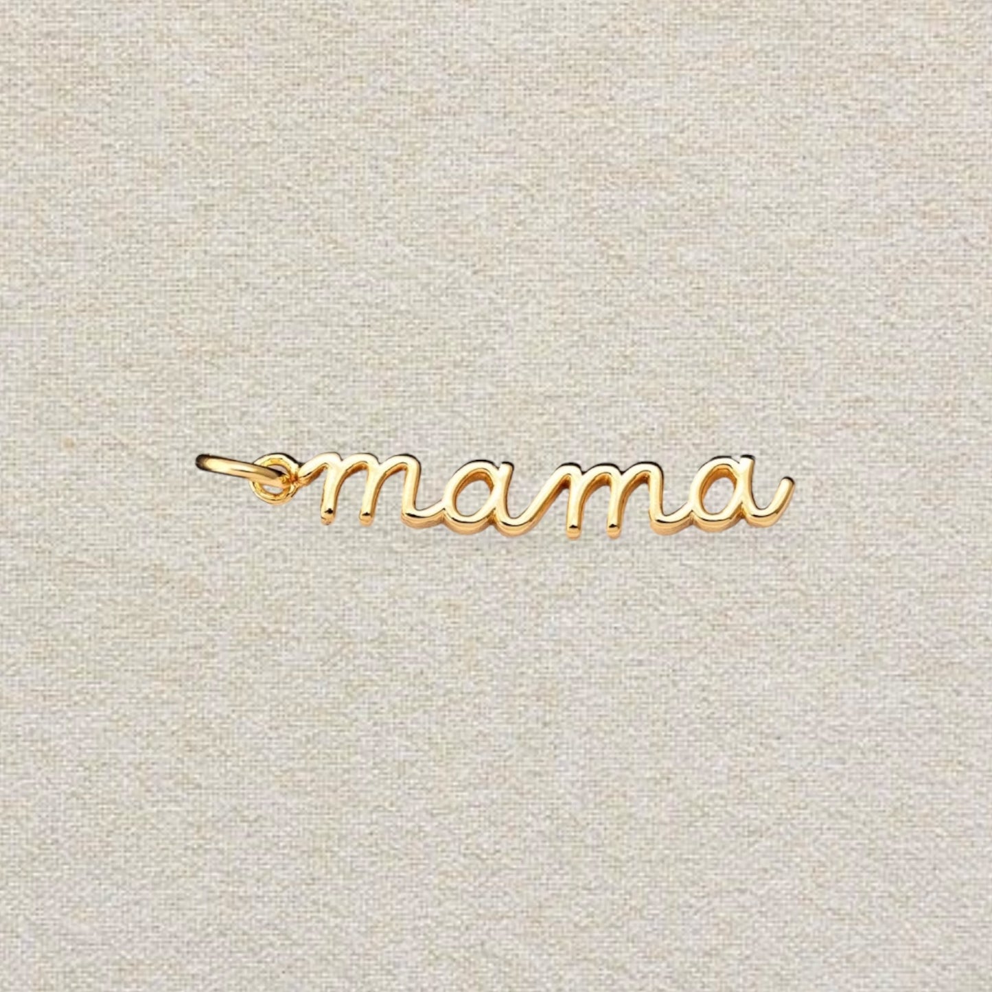 gold mama charm