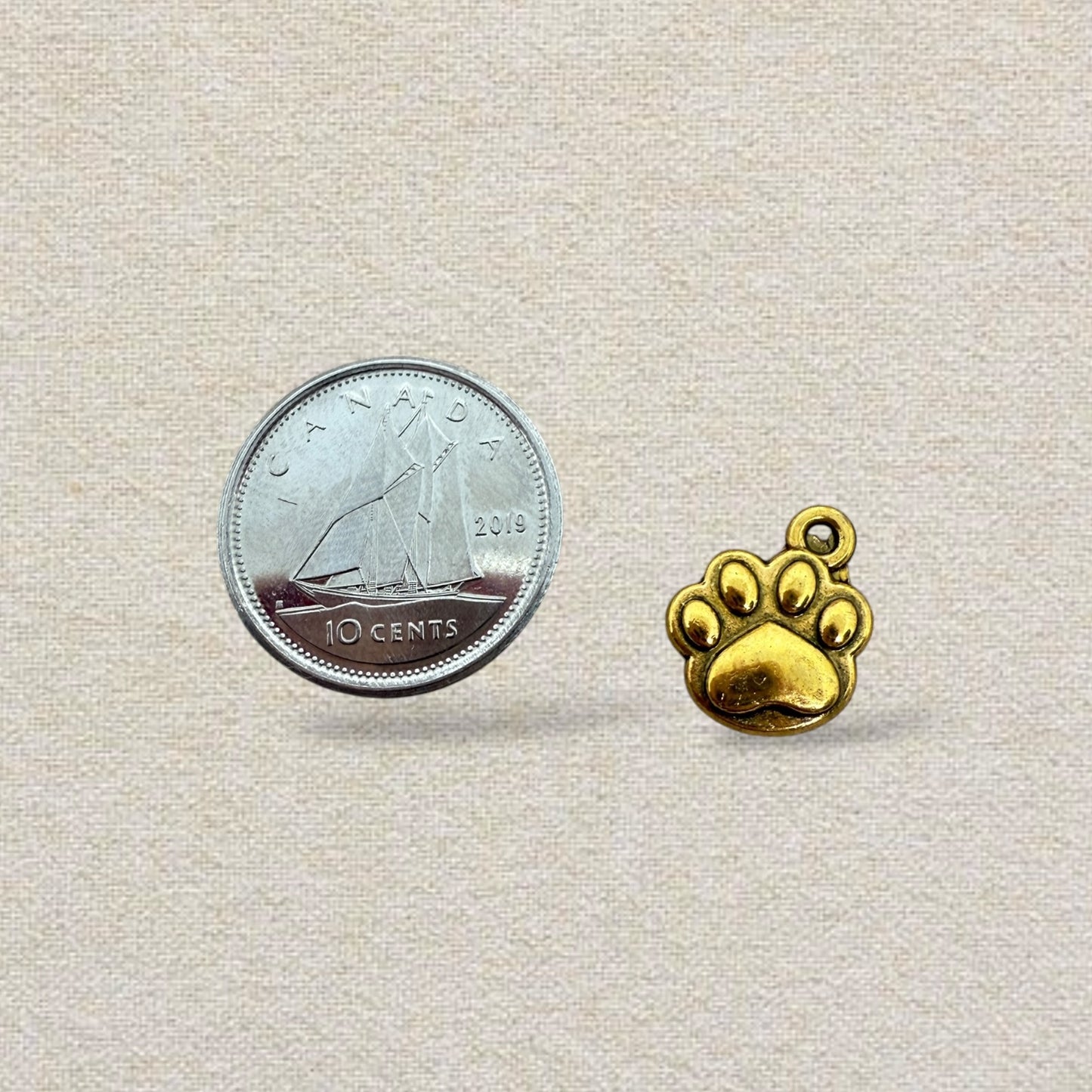 gold paw charm (2)