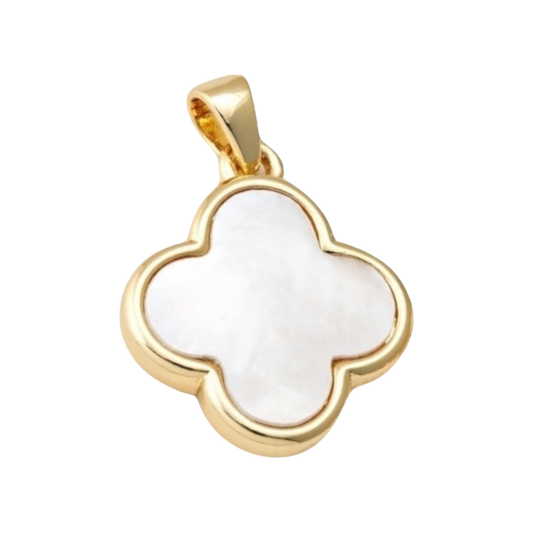 clover pearl charm