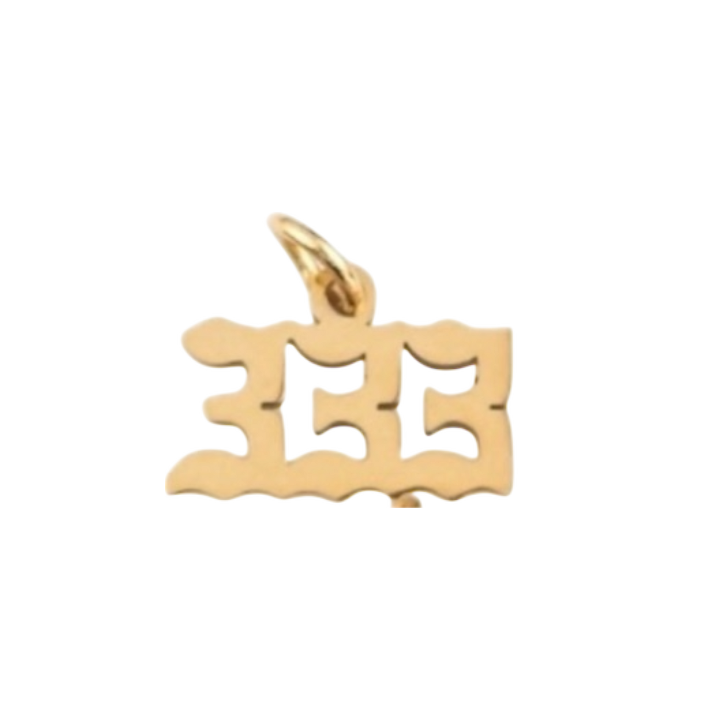 angel number charm (333)