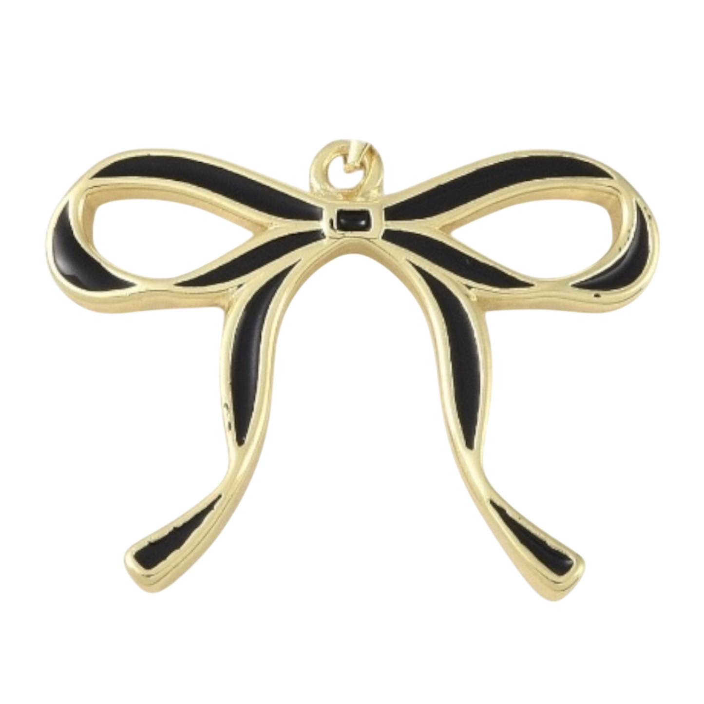 black bow charm