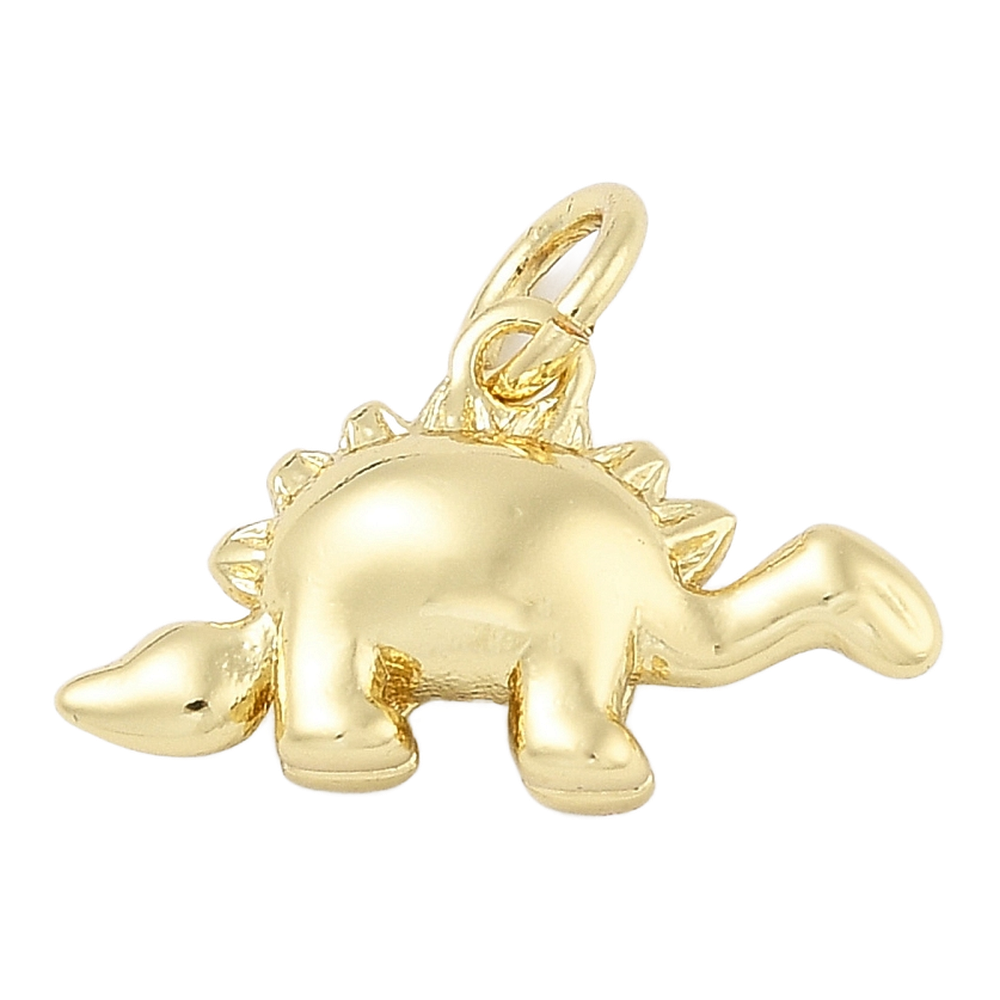 gold dinosaur charm