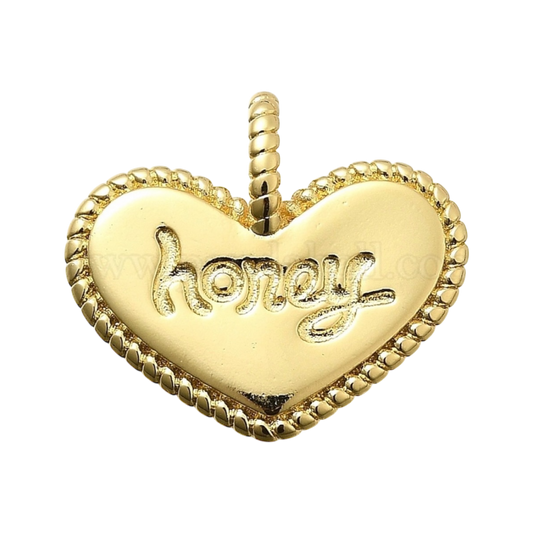 heart honey charm