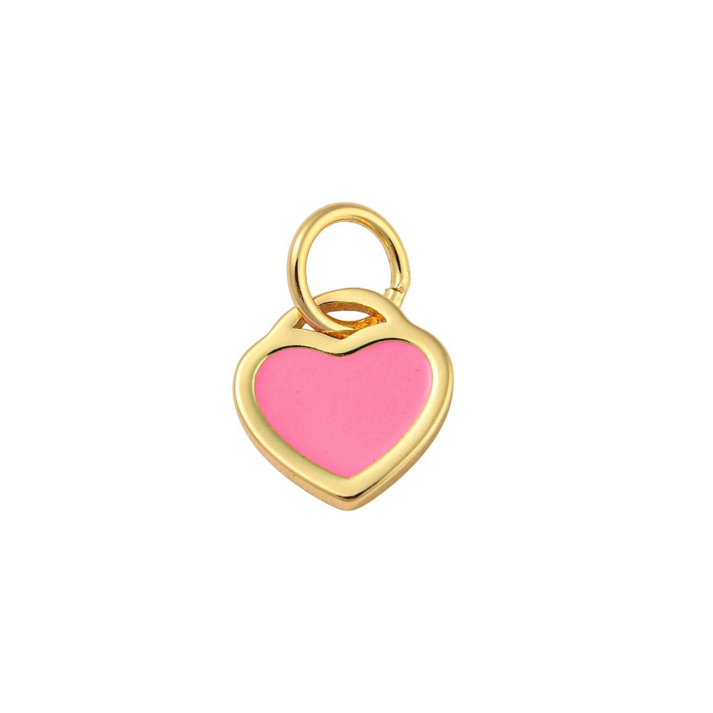 heart charm (pink)