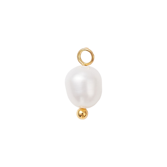 gold pearl charm (3)