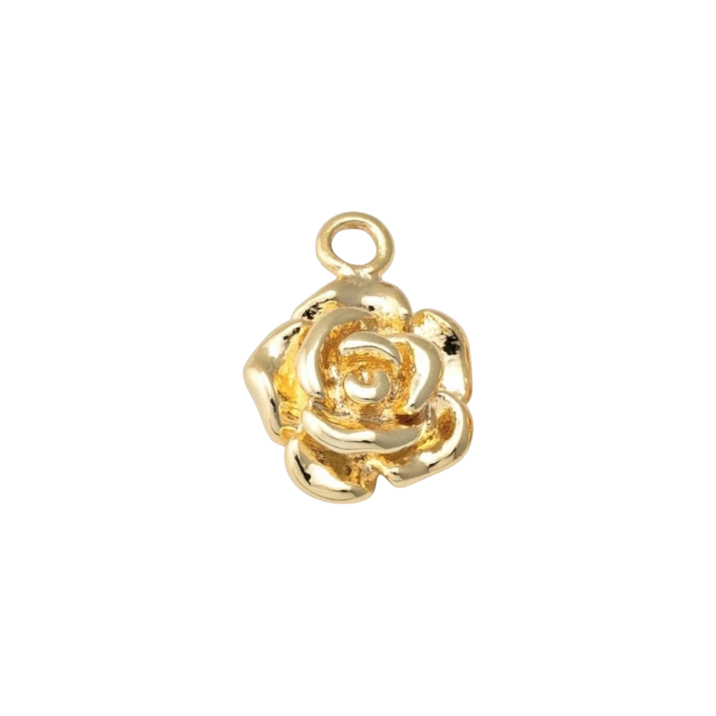 rose charm gold